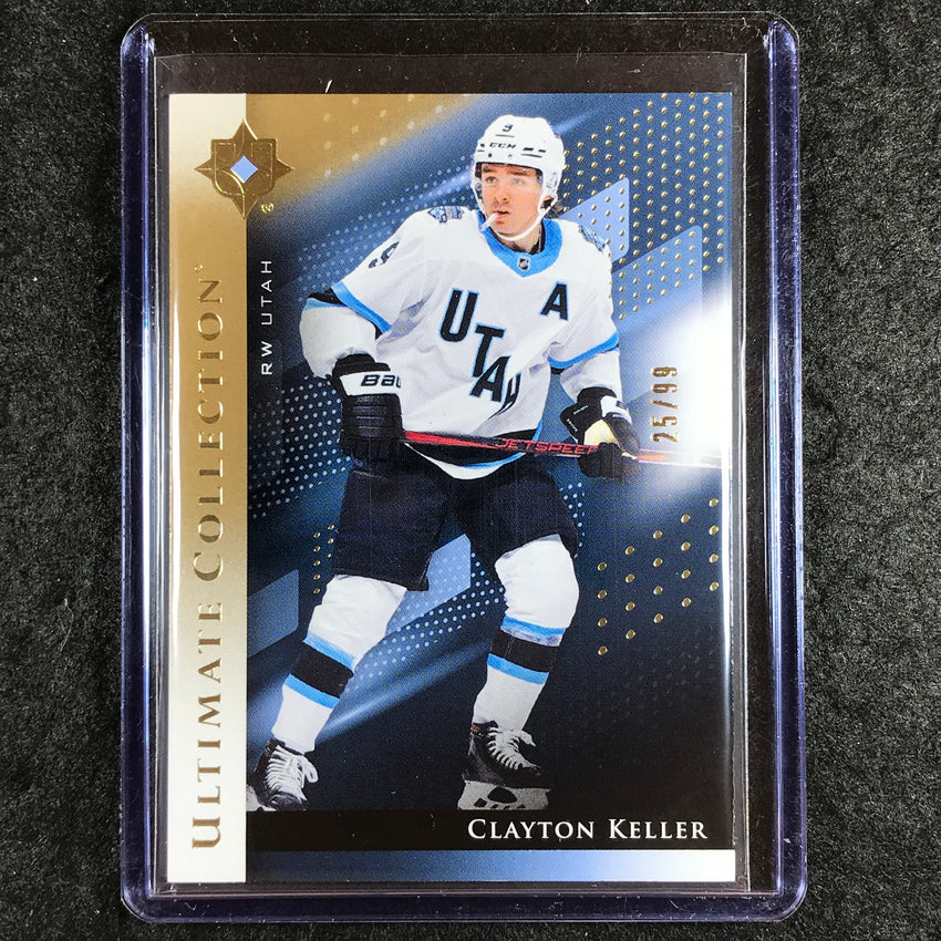 2024-25 Ultimate Hockey CLAYTON KELLER Base Gold 25/99 #27