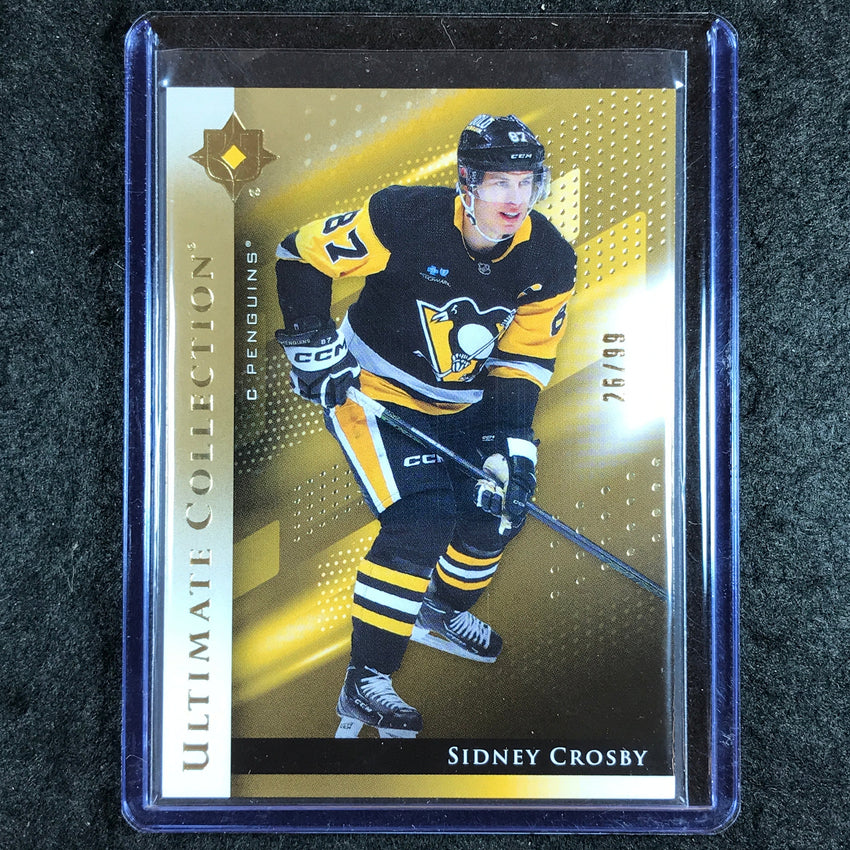 2024-25 Ultimate Hockey SIDNEY CROSBY Base Gold 26/99 #46