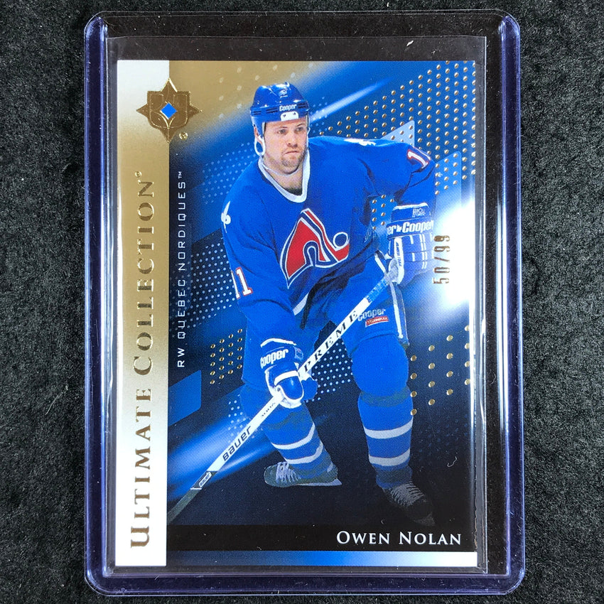 2024-25 Ultimate Hockey OWEN NOLAN Base Legends Gold 50/99 #92