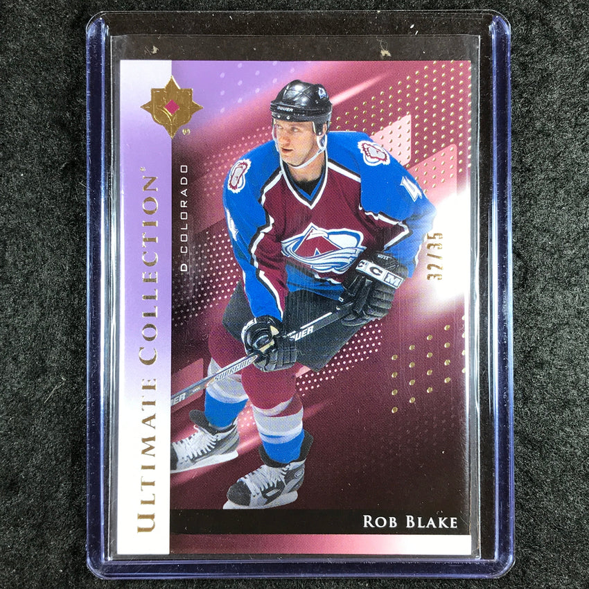 2024-25 Ultimate Hockey ROB BLAKE Base Legends Purple 32/35 #84