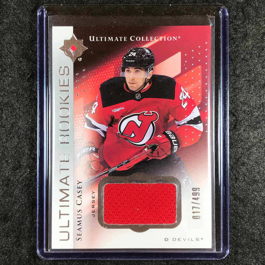 2024-25 Ultimate Hockey SEAMUS CASEY Base Rookies Jersey Relic 17/499 #104