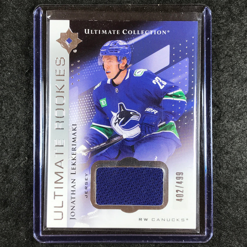 2024-25 Ultimate Hockey JONATHAN LEKKERIMAKI Base Rookies Jersey 402/499 #107