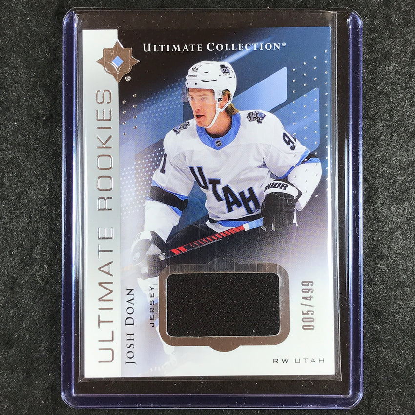 2024-25 Ultimate Hockey JOSH DOAN Base Rookies Jersey Relic 5/499 #145