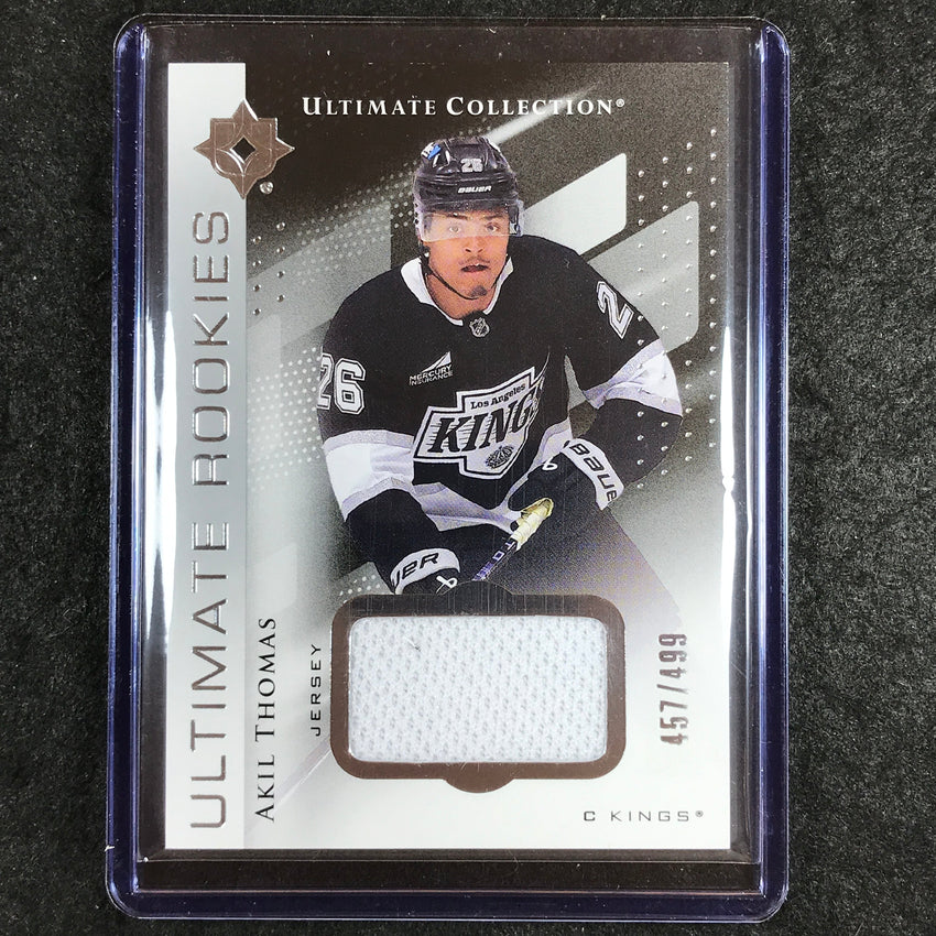 2024-25 Ultimate Hockey AKIL THOMAS Base Rookies Jersey Relic 457/499 #153