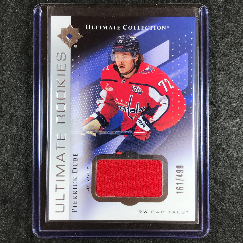 2024-25 Ultimate Hockey PIERRICK DUBE Base Rookies Jersey Relic 161/499 #160