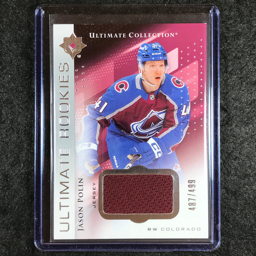 2024-25 Ultimate Hockey JASON POLIN Base Rookies Jersey Relic 487/499 #178