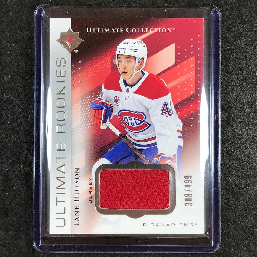 2024-25 Ultimate Hockey LANE HUTSON Base Rookies Jersey Relic 308/499 #199