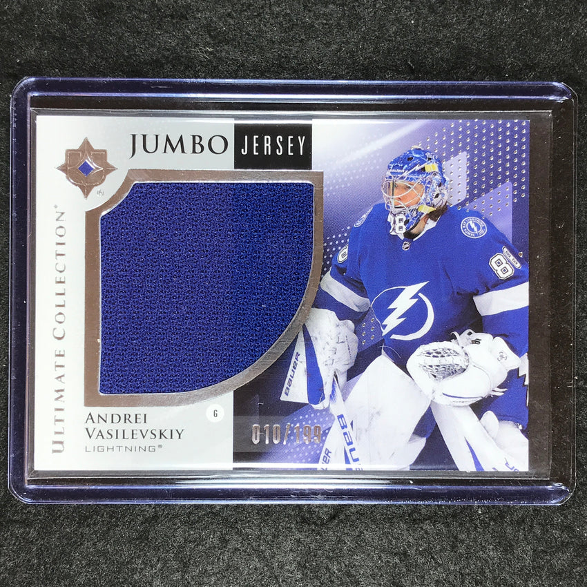 2024-25 Ultimate Hockey ANDREI VASILEVSKIY Base Jumbo Jersey Relic 10/199 #11