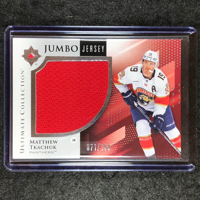 2024-25 Ultimate Hockey MATTHEW TKACHUK Base Jumbo Jersey Relic 71/199 #19