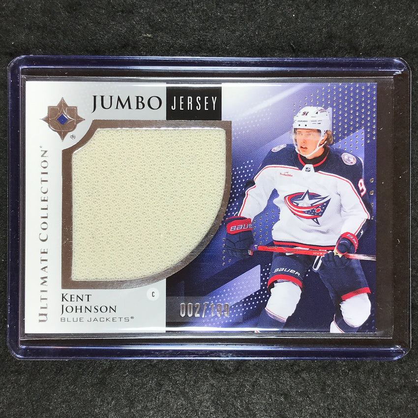 2024-25 Ultimate Hockey KENT JOHNSON Base Jumbo Jersey Relic 2/199 #24