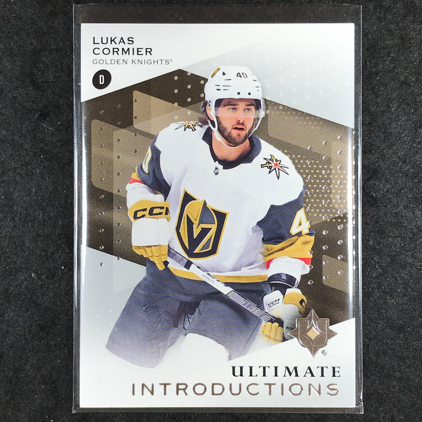 2024-25 Ultimate Hockey LUKAS CORMIER Ultimate Introductions #LC