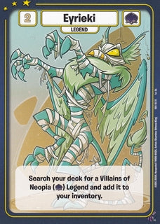 FOIL Eyrieki - DON-182 - R - Neopets TCG  Defenders of Neopia 1st Edition