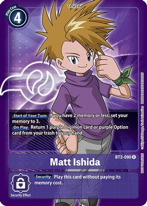 Matt Ishida - Bt2-090 Rb01 Bt2-090 - Rare Rb01 Resurgence Booster