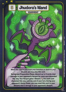 Jhudora's Wand - DON-224 - SR - Neopets TCG  Defenders of Neopia 1st Edition