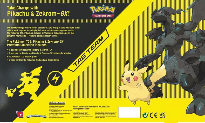 Pokemon TCG Pikachu & Zekrom GX Premium Collection