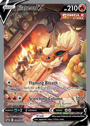 Flareon V - SWSH179 - Pokemon SWSH Sword & Shield Promo