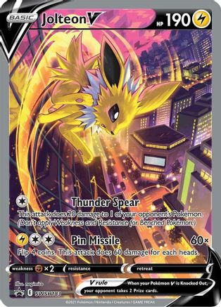 Jolteon V - SWSH183 - Pokemon SWSH Sword & Shield Promo