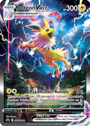 Jolteon VMAX - SWSH184 - Pokemon SWSH Sword & Shield Promo