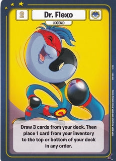 FOIL Dr. Flexo - DON-156 - R - Neopets TCG  Defenders of Neopia 1st Edition