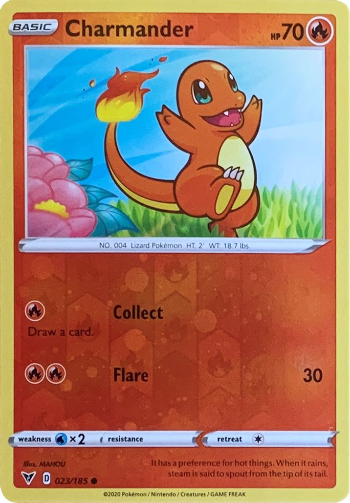 Charmander - 023/185 - Cosmos Reverse Holo Promo