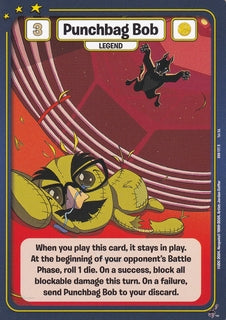 FOIL Punchbag Bob - DON-177 - R - Neopets TCG  Defenders of Neopia 1st Edition