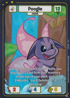 Poogle - DON-105 - SR - Neopets TCG  Defenders of Neopia 1st Edition