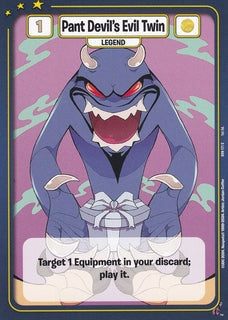 FOIL Pant Devil's Evil Twin - DON-171 - C - Neopets TCG  Defenders of Neopia 1st Edition