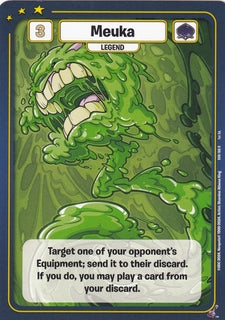 FOIL Meuka - DON-188 - R - Neopets TCG  Defenders of Neopia 1st Edition