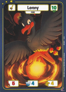 FOIL Lenny (Fire) - DON-098 - R - Neopets TCG  Defenders of Neopia 1st Edition