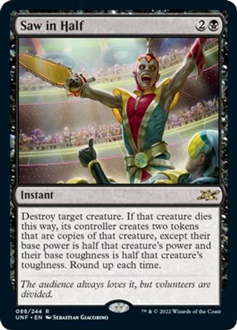 Saw In Half - 088/244 - Rare Unfinity