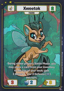 Xweetok (Faerie) - DON-117 - SR - Neopets TCG  Defenders of Neopia 1st Edition
