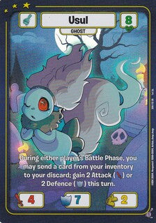 Usul (Ghost) - DON-113 - SR - Neopets TCG  Defenders of Neopia 1st Edition