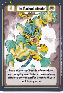 FOIL The Masked Intruder - DON-163 - R - Neopets TCG  Defenders of Neopia 1st Edition