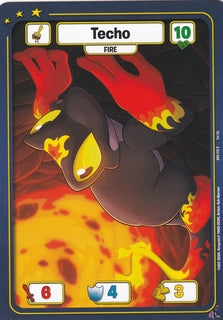 FOIL Techo (Fire) - DON-112 - R - Neopets TCG  Defenders of Neopia 1st Edition