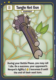 FOIL Tangle Net Gun - DON-214 - R - Neopets TCG  Defenders of Neopia 1st Edition