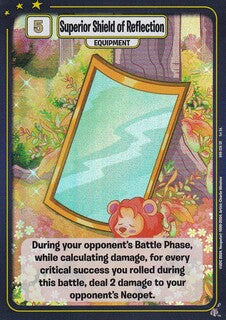 Superior Shield of Reflection - DON-225 - SR - Neopets TCG  Defenders of Neopia 1st Edition