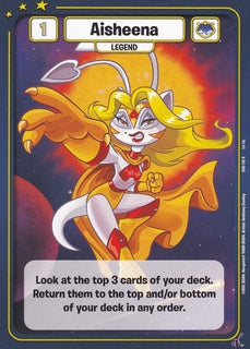 FOIL Aisheena - DON-152 - R - Neopets TCG  Defenders of Neopia 1st Edition