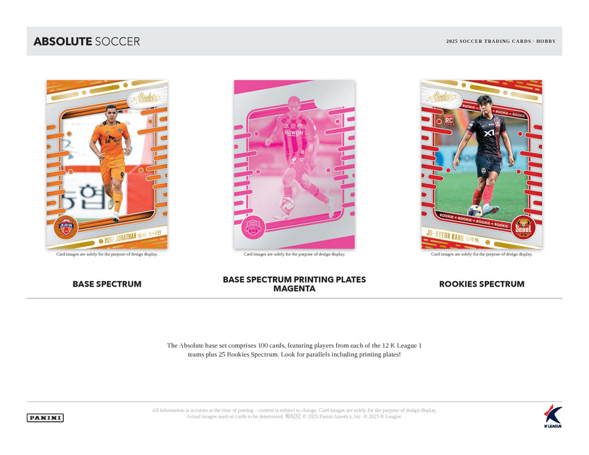 2025 Panini Absolute K League Soccer Hobby Box