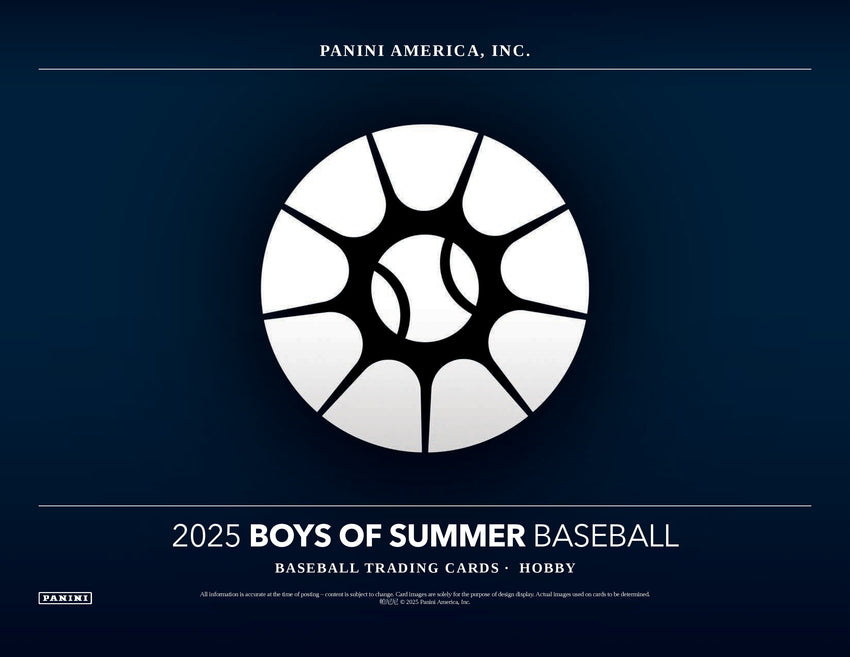 2025 Panini Boys of Summer Baseball 1-Box Opening #32472 - Random Team - (Jun 16 4pm)
