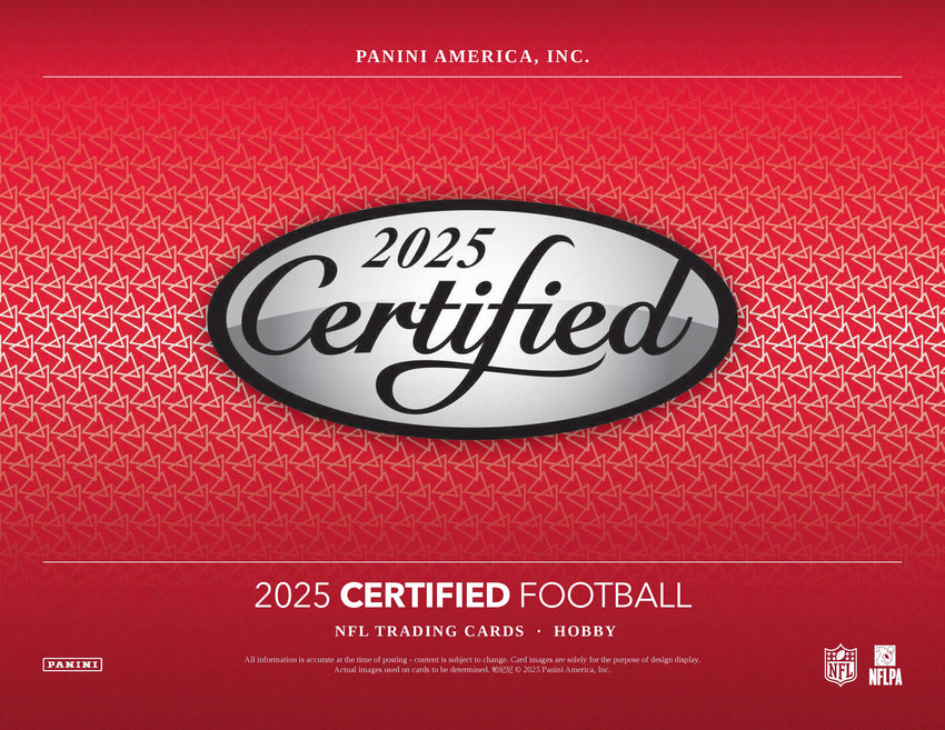 2025 Certified Football Hobby 1 Box Opening - #31194・Team Based (Jan 28 4pm)