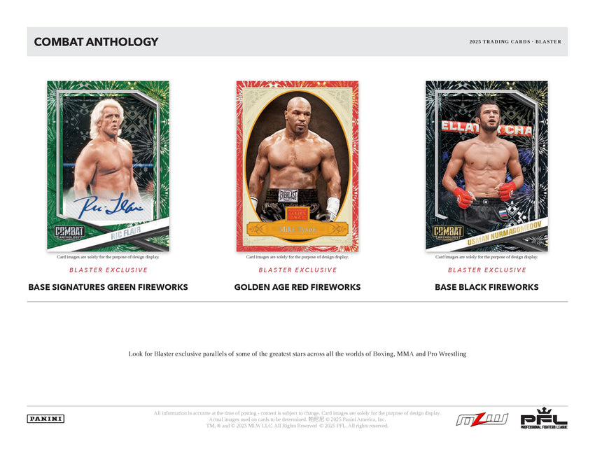 2025 Panini Combat Anthology 6-Pack Blaster Box