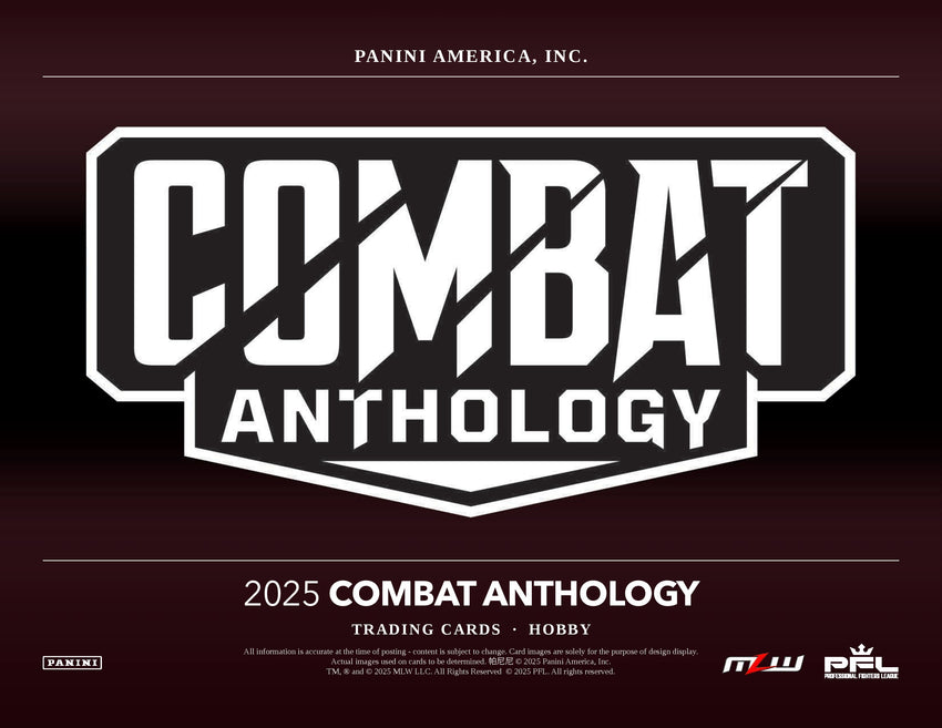 2025 Panini PFL Combat Anthology Hobby Box