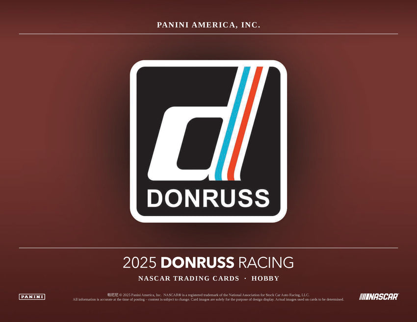 2025 Donruss Racing Hobby 1 Box Opening - #30487・2 Random Packs (Dec 01 4pm)