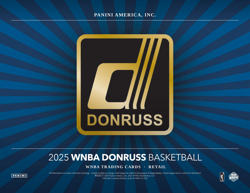 2025 Panini Donruss WNBA Basketball Mega Box (Pre Order)