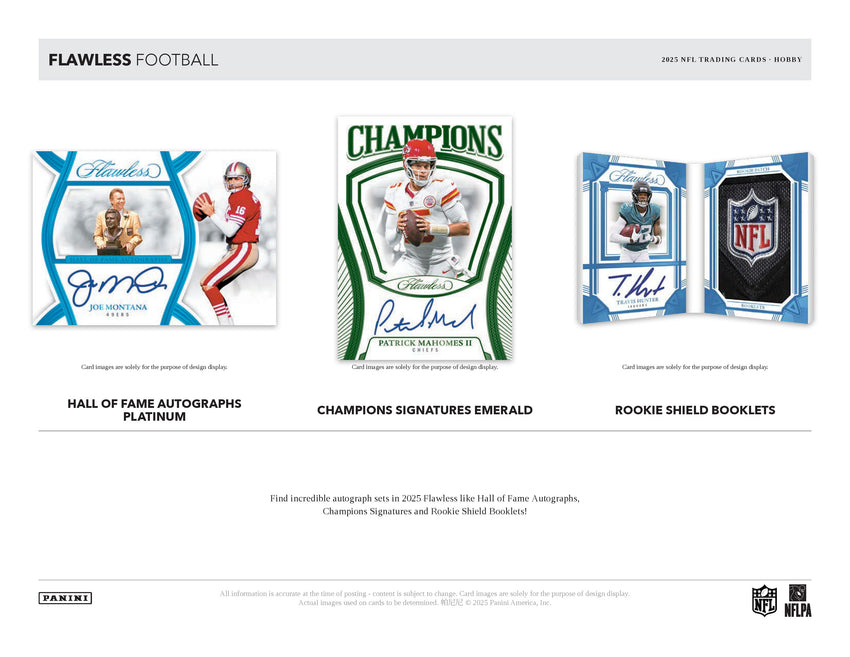 2025 Panini Flawless Football Hobby Box