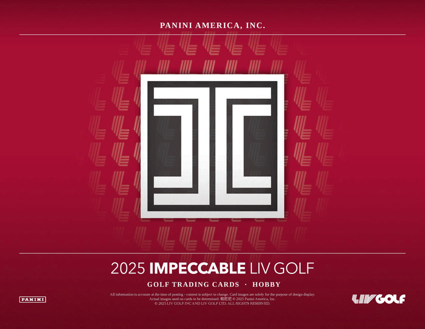 2025 Panini Impeccable LIV Golf 1 Box Opening #31569  Random Player (Release Day)