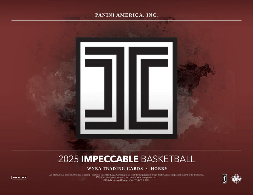 2025 Impeccable WNBA Hobby 1 Box Opening - #31157・Team Based  (Feb 02 4pm)