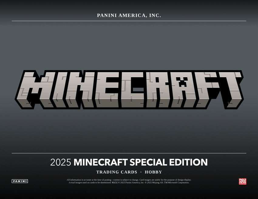 2025 Panini Minecraft Special Edition Hobby Box