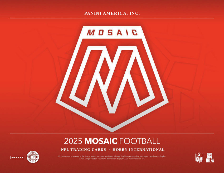 2025 Panini Mosaic Football International Hobby Box (Pre Order)