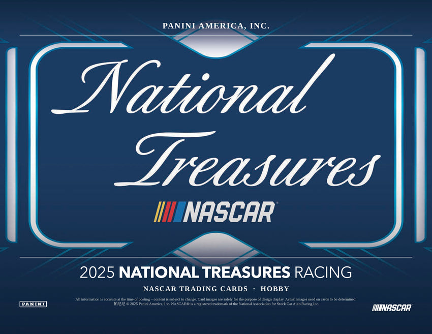 2025 Panini National Treasures Racing Hobby Box